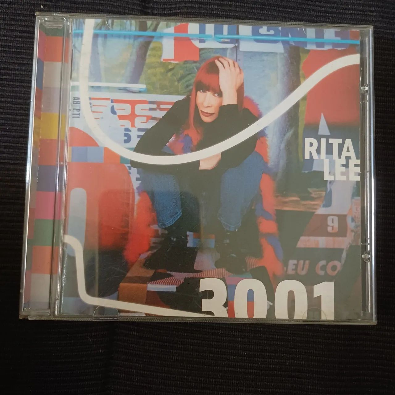 Rita Lee cd 3001 midia, capa e encarte em perfeito estado 