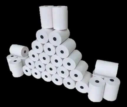 Bobinas para PDV. 80X40 BRANCA - Foto 2