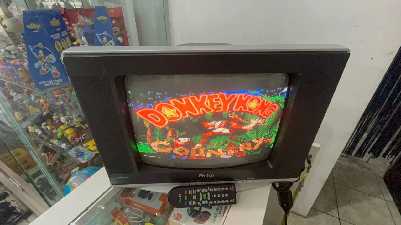 Tv Philco 14 polegadas crt tubo retrogamer  - Foto 3