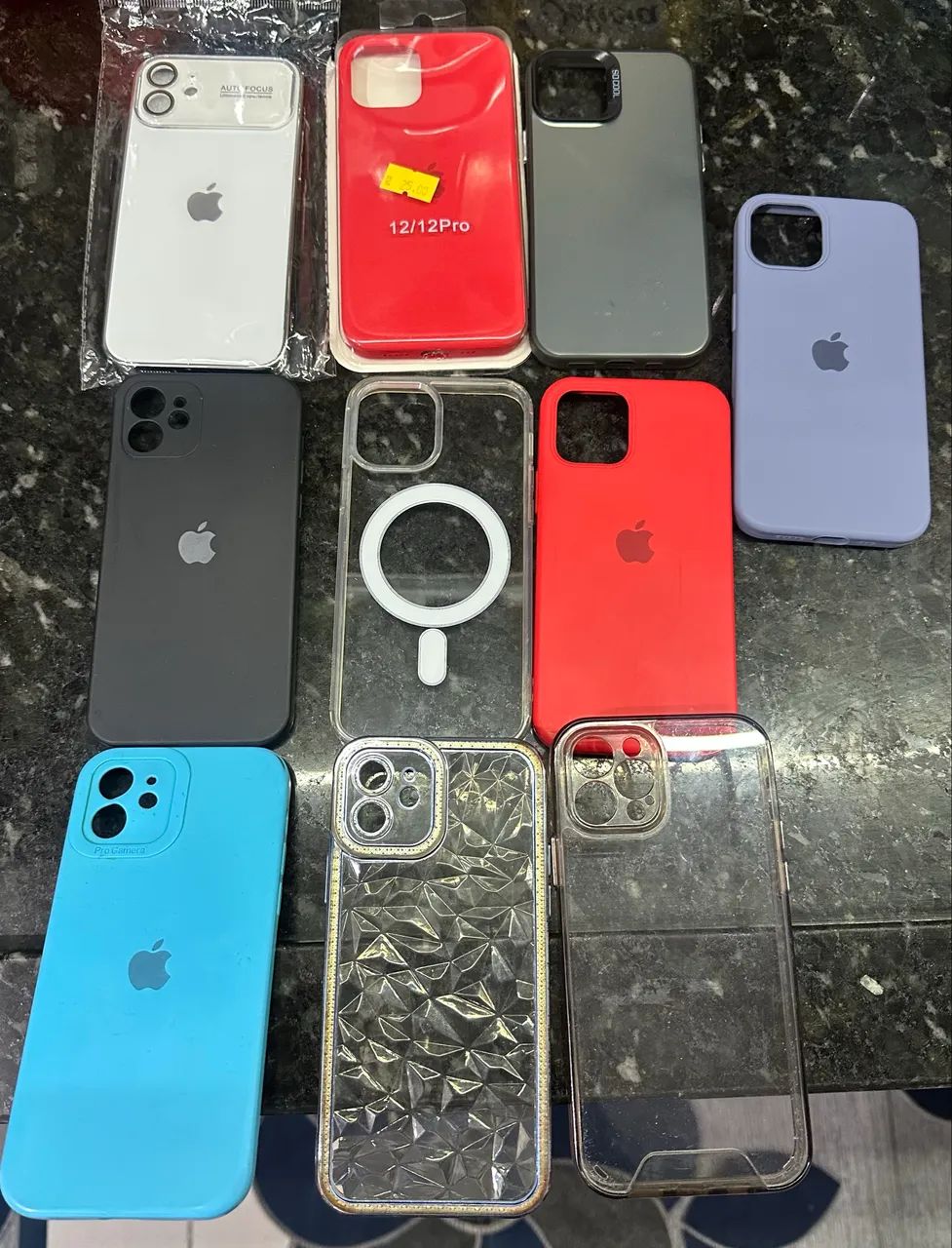 iPhone 12 / Lote de 10 Capinhas - Foto 2