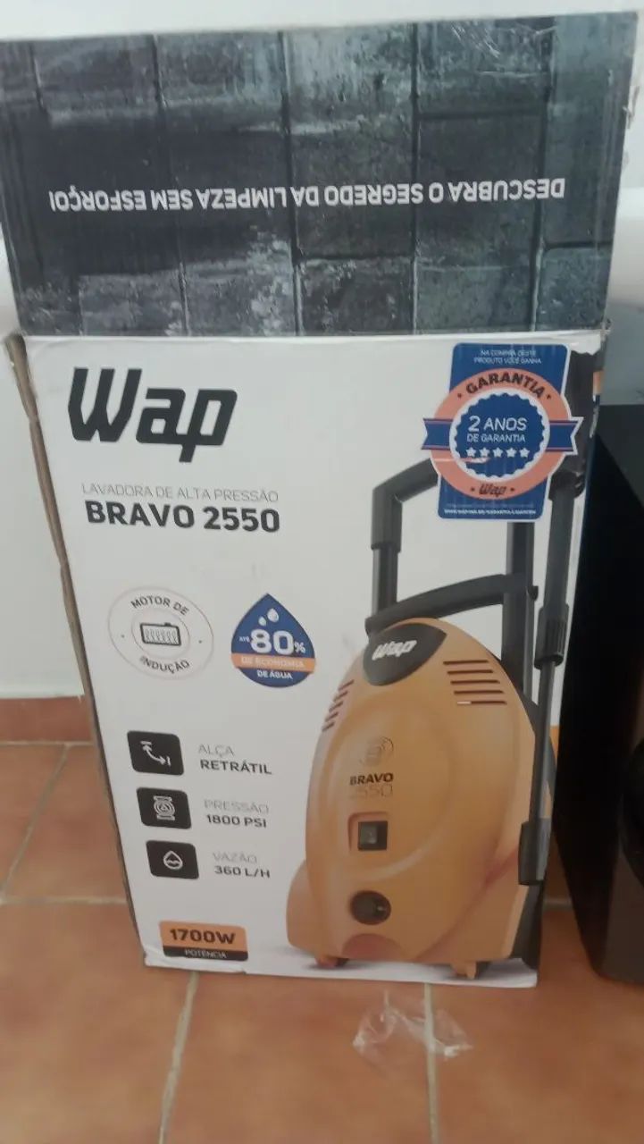 Lavadora alta pressão WAP BRAVO  - Foto 2