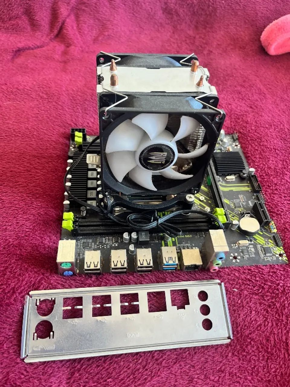 Kit processador, placa mãe e cooler. Machinist x99, Xeon E5 e Air Cooler  - Foto 2