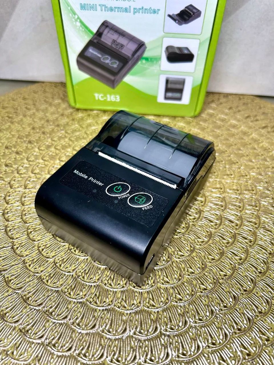 Mini Impressora Térmica Bluetooth Portátil 58mm - Foto 3