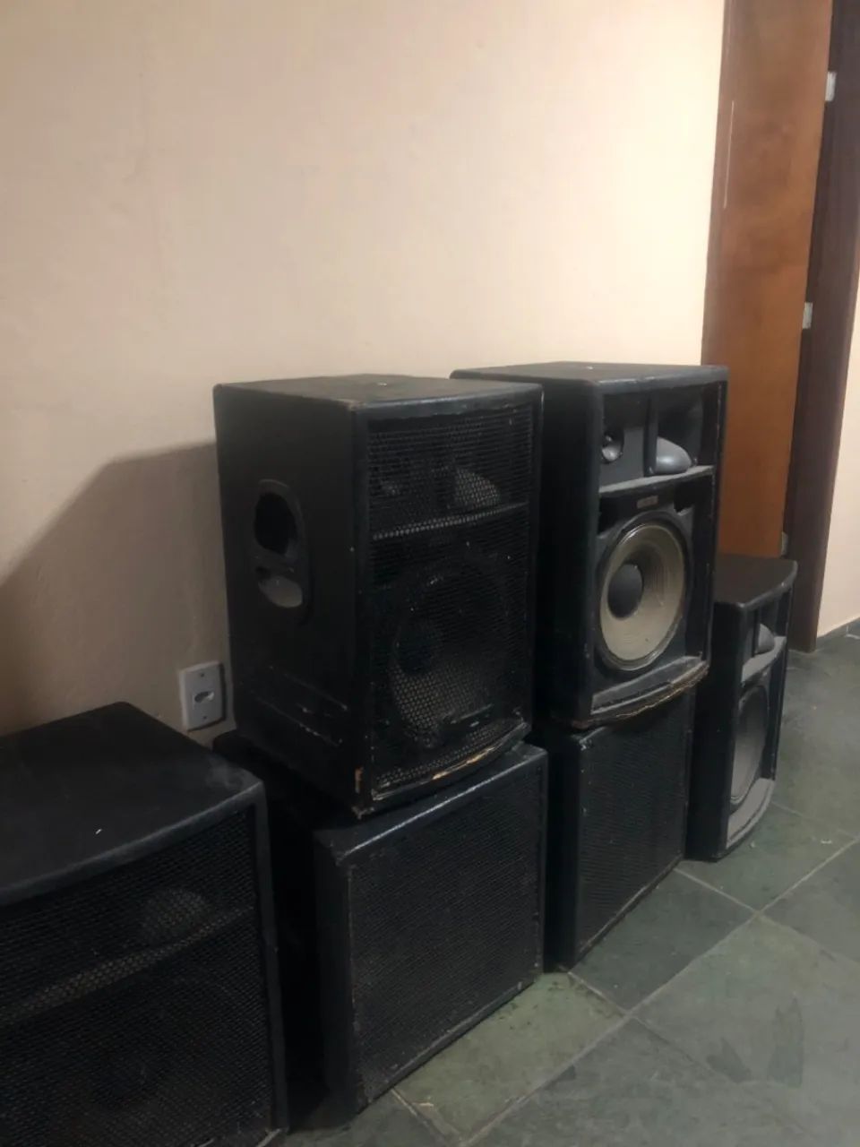 4 caixas passivas e 2 graves - Foto 5