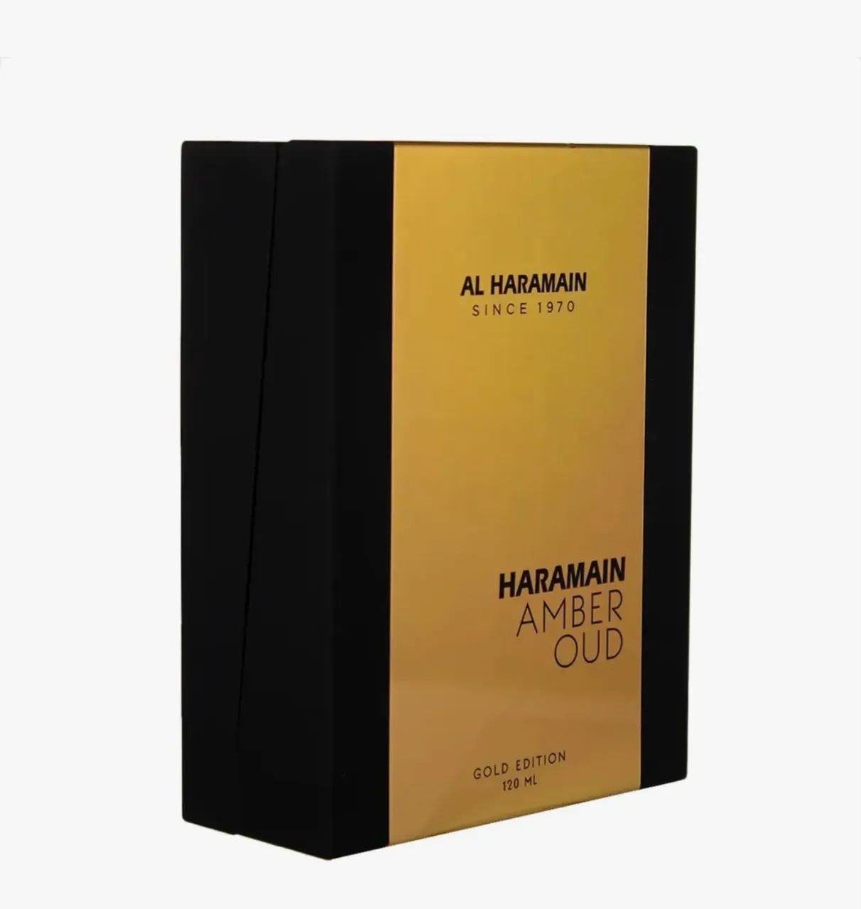 Perfume Árabe Alta fixação - AL Haramain Amber Ould Black Edition  - Foto 3