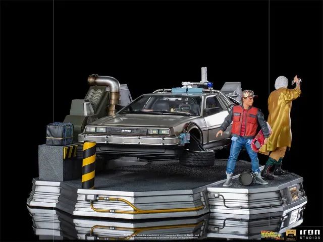 Iron Studios 1/10 Delorean 2 Full Set65745817091331121
