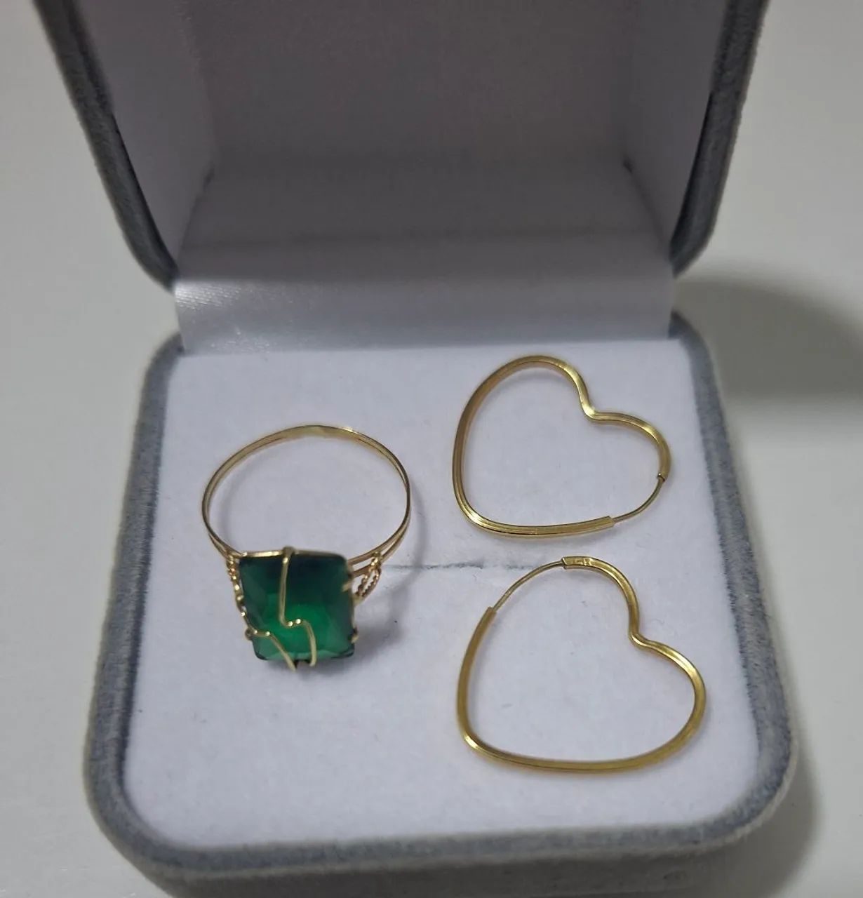 Vendo Anel e Argola Ouro