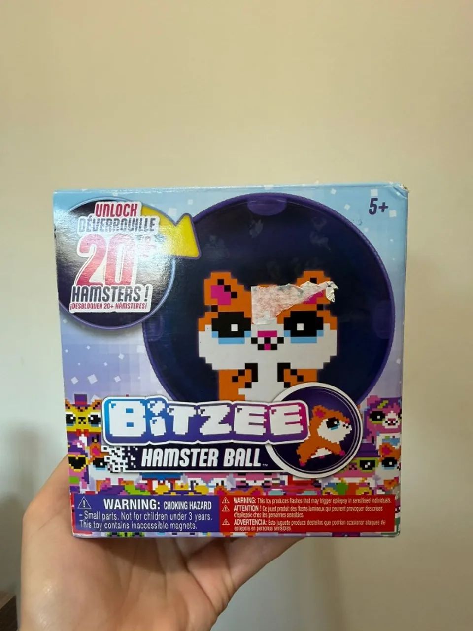 Bitzee Hamster Ball Virtual Eletrônico Pet