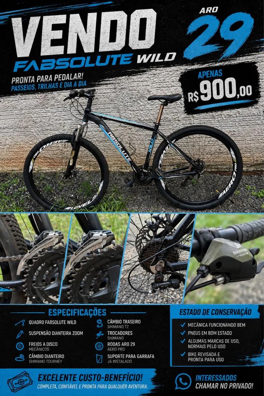 Bicicleta absolute 