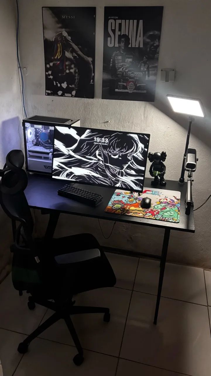 Microfone + braço articulado