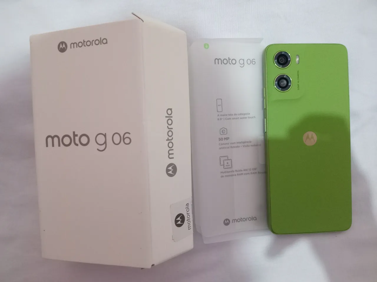 Smartphone Infinix Hot 60i 8 Ram/256 Armazenamento (Lacrado