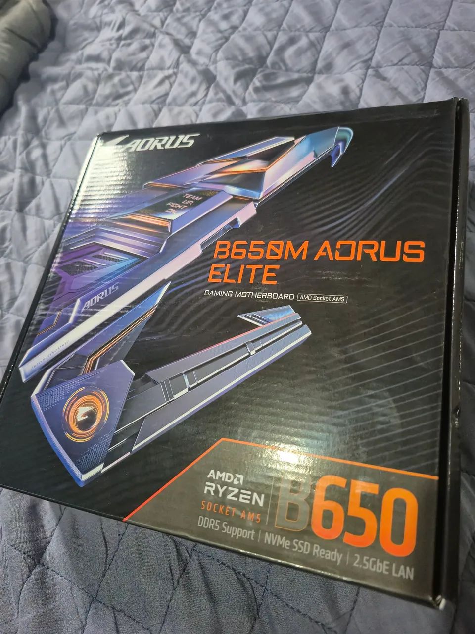 Placa-mãe AM5 B650M AORUS ELITE - Foto 2
