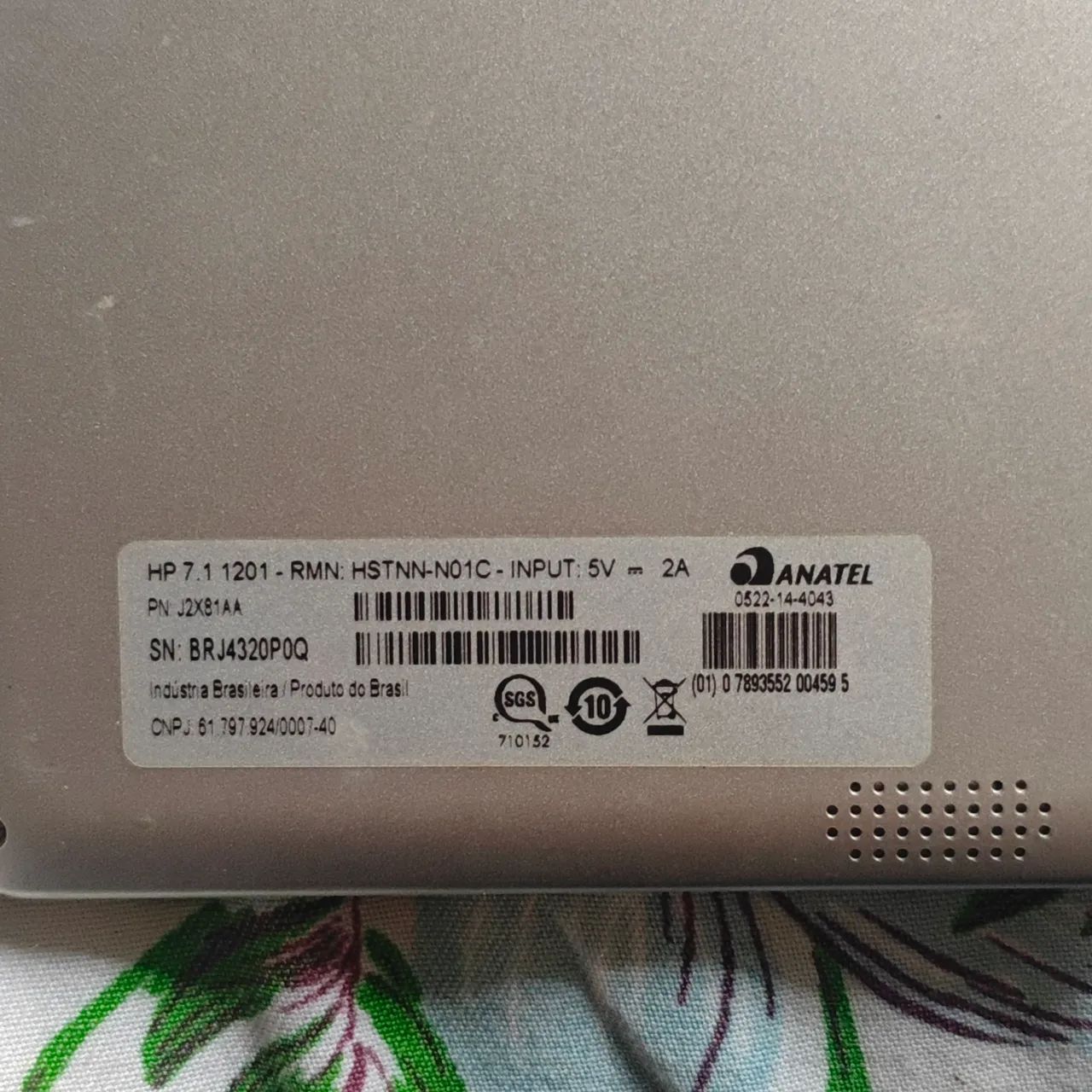 Tablet HP - Placa Dando Sinal de Vida (Para Retirada de Peças) - Foto 3