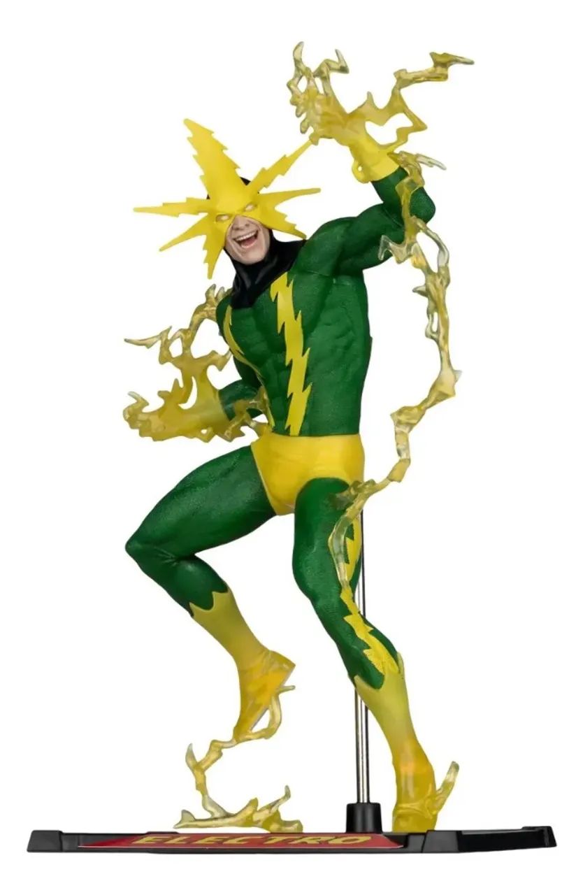 Mcfarlane Marvel Electro 1.10 (novo e lacrado) - Foto 3