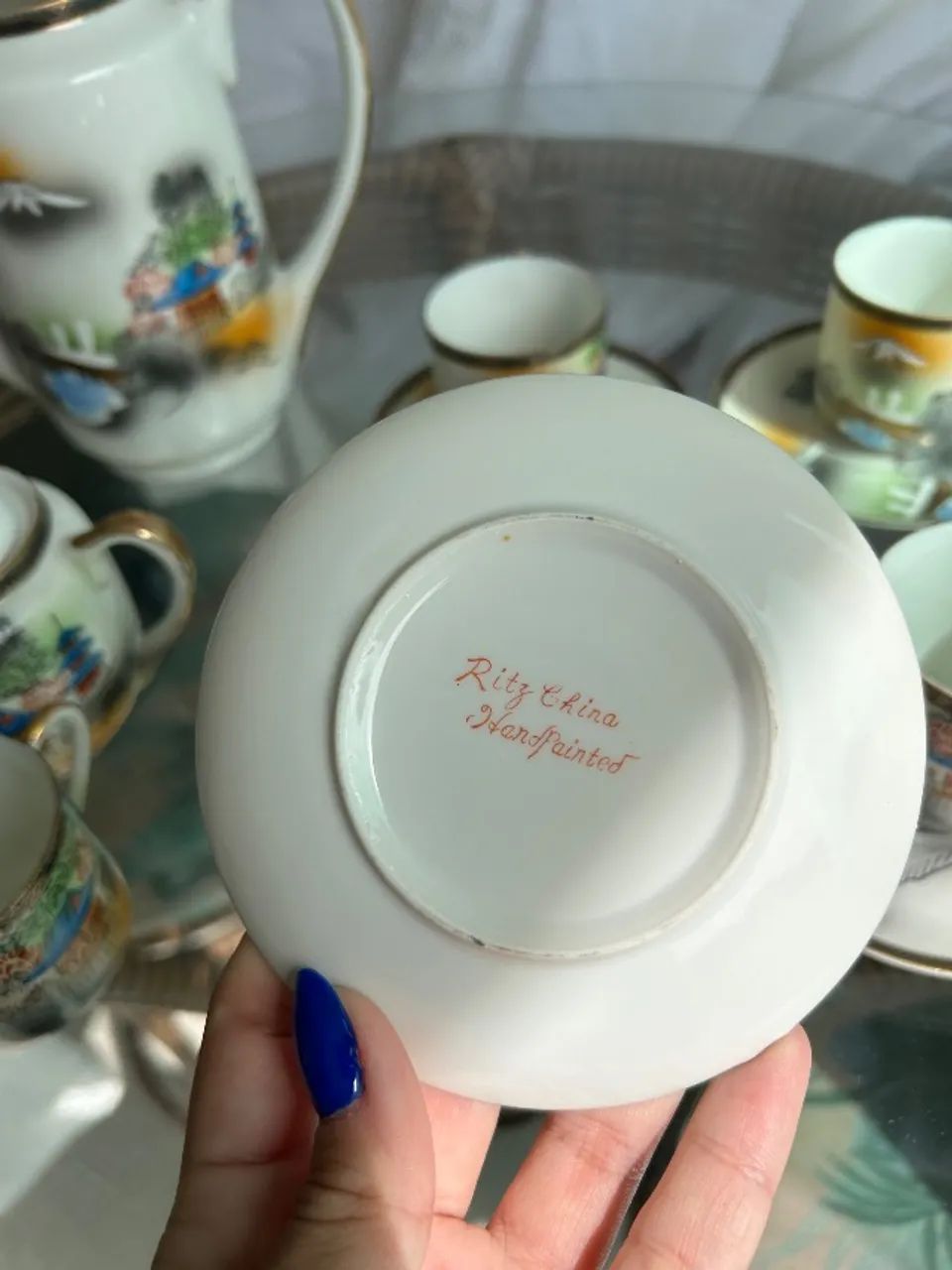 Kit de chá de Porcelana Eggshell  - Foto 3