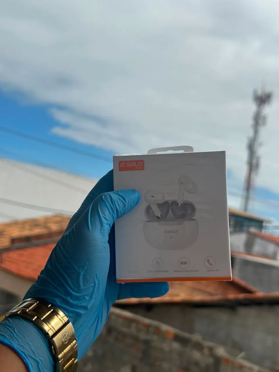 Fone de Ouvido Bluetooth 