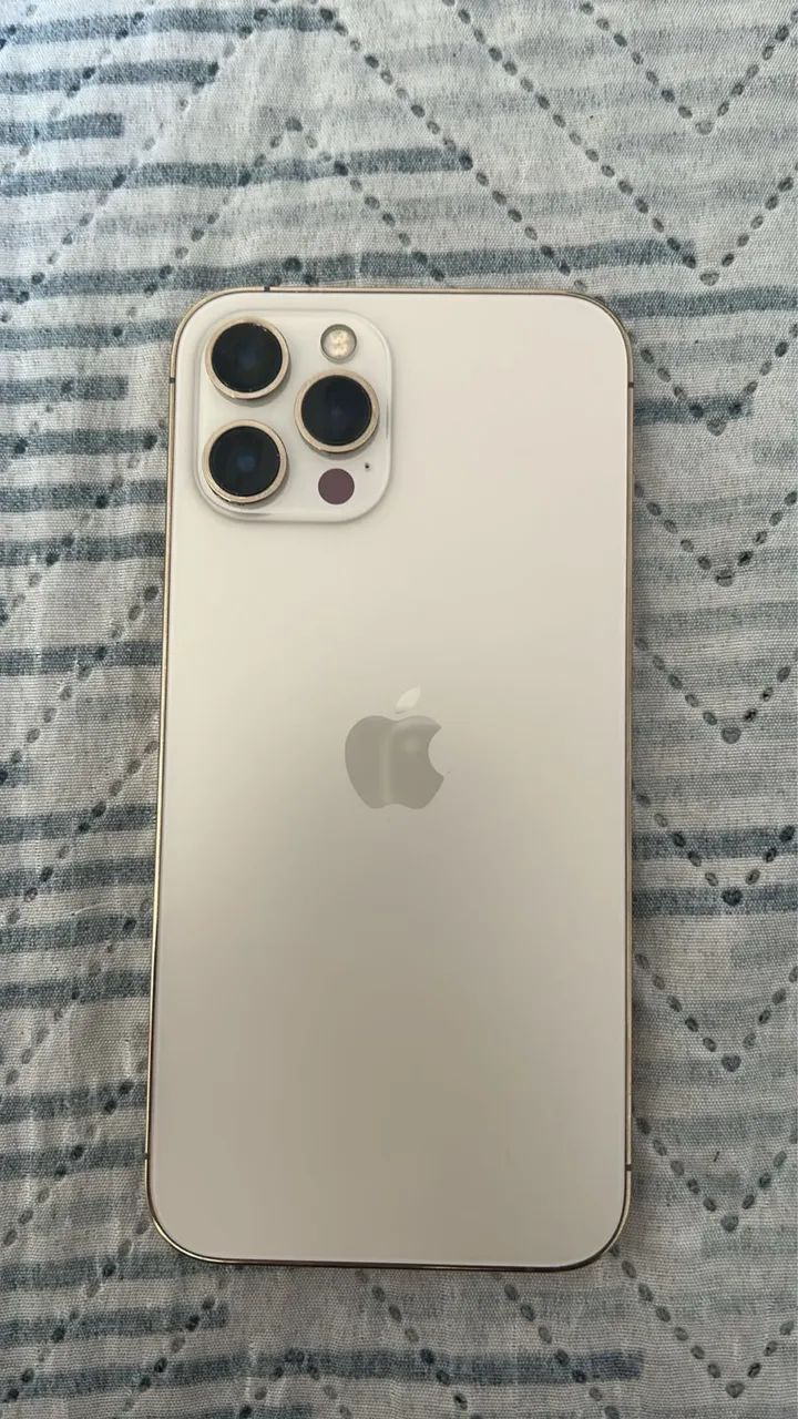 iPhone 12 Pro Max 512GB Dourado | Muito Conservado | Face ID OK