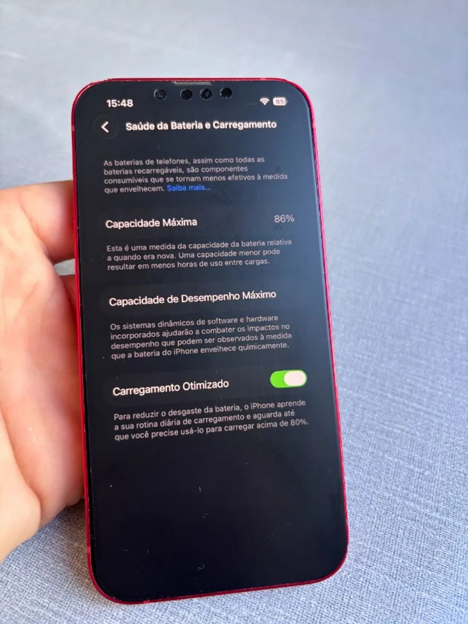 IPhone 13 Red 128 GB - 86% - Foto 2