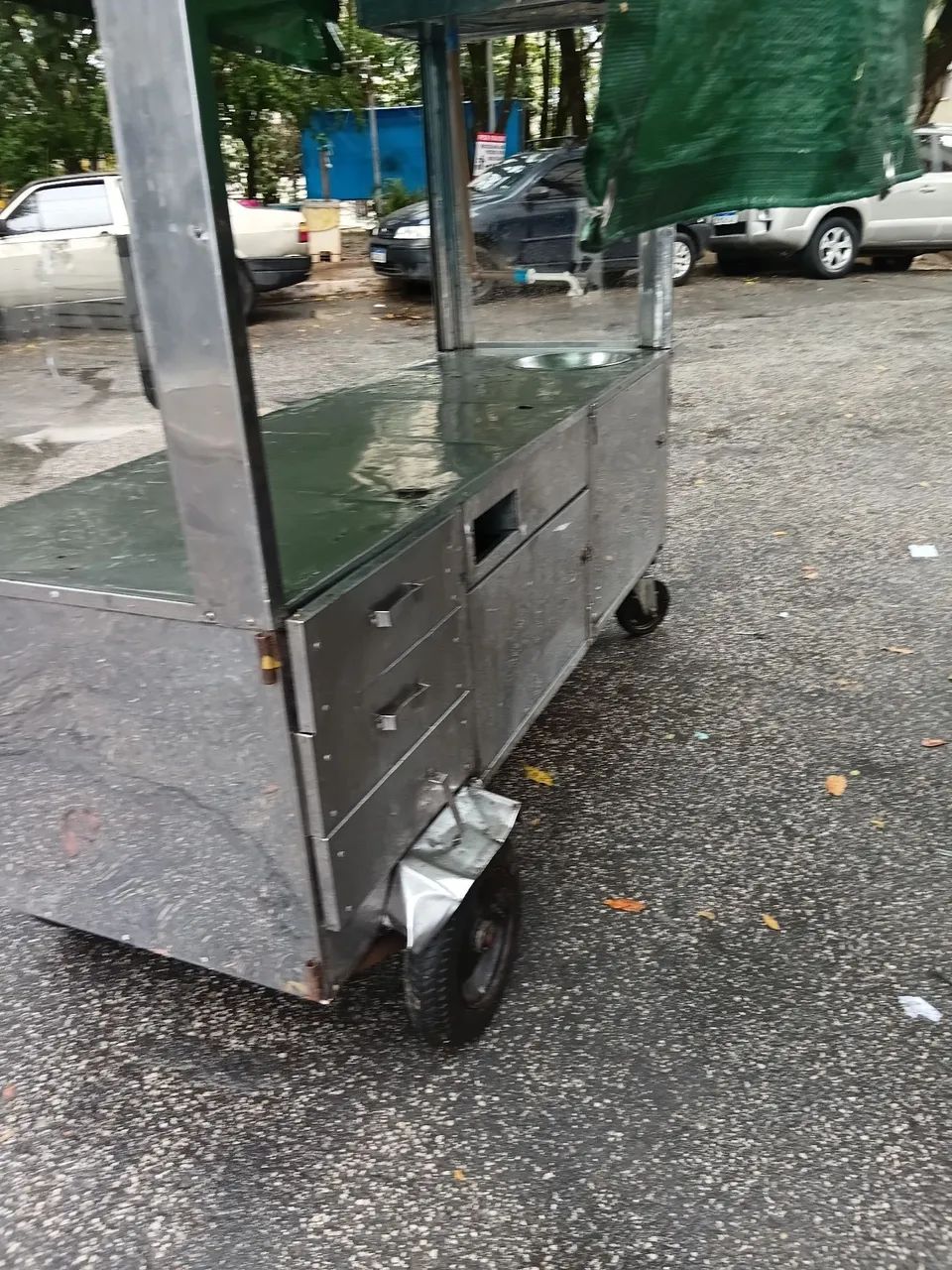 Carrinho  ambulante inox - Foto 4
