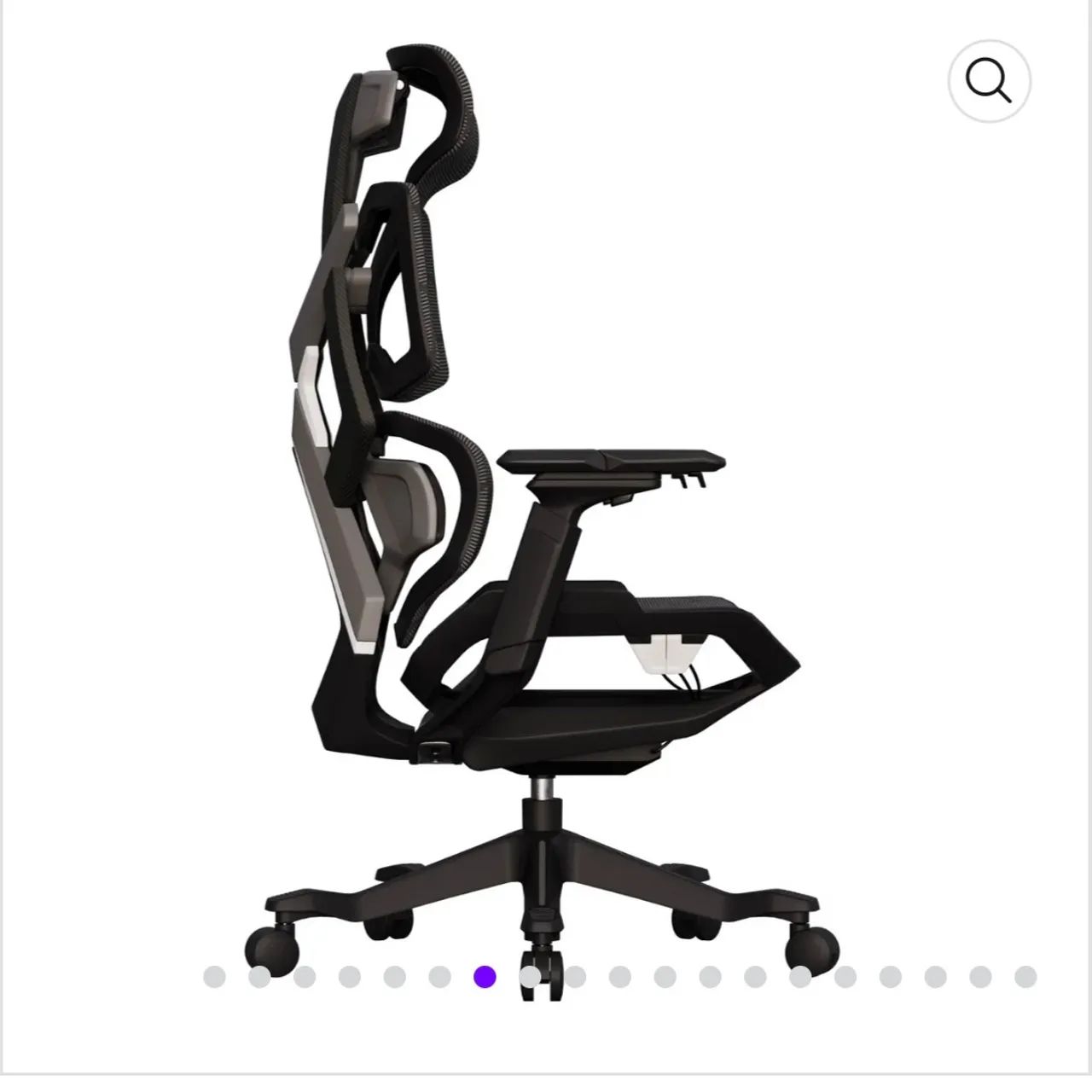 CADEIRA GAMER ERGONAMICA ELEMENTS ? VECTOR ? - Foto 3