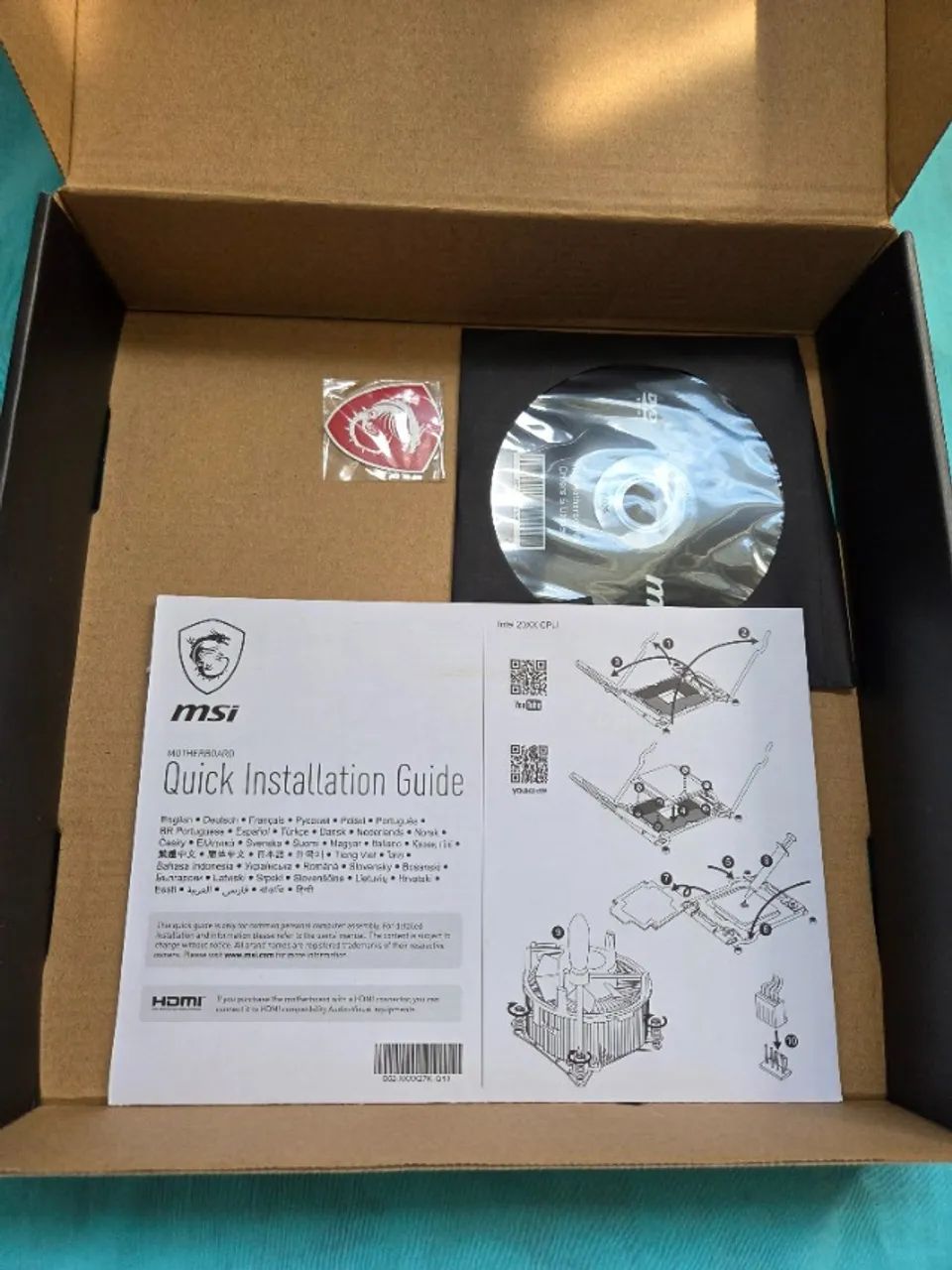Placa-mãe Msi B360m Pro-vh Preto (Usado) - Foto 5