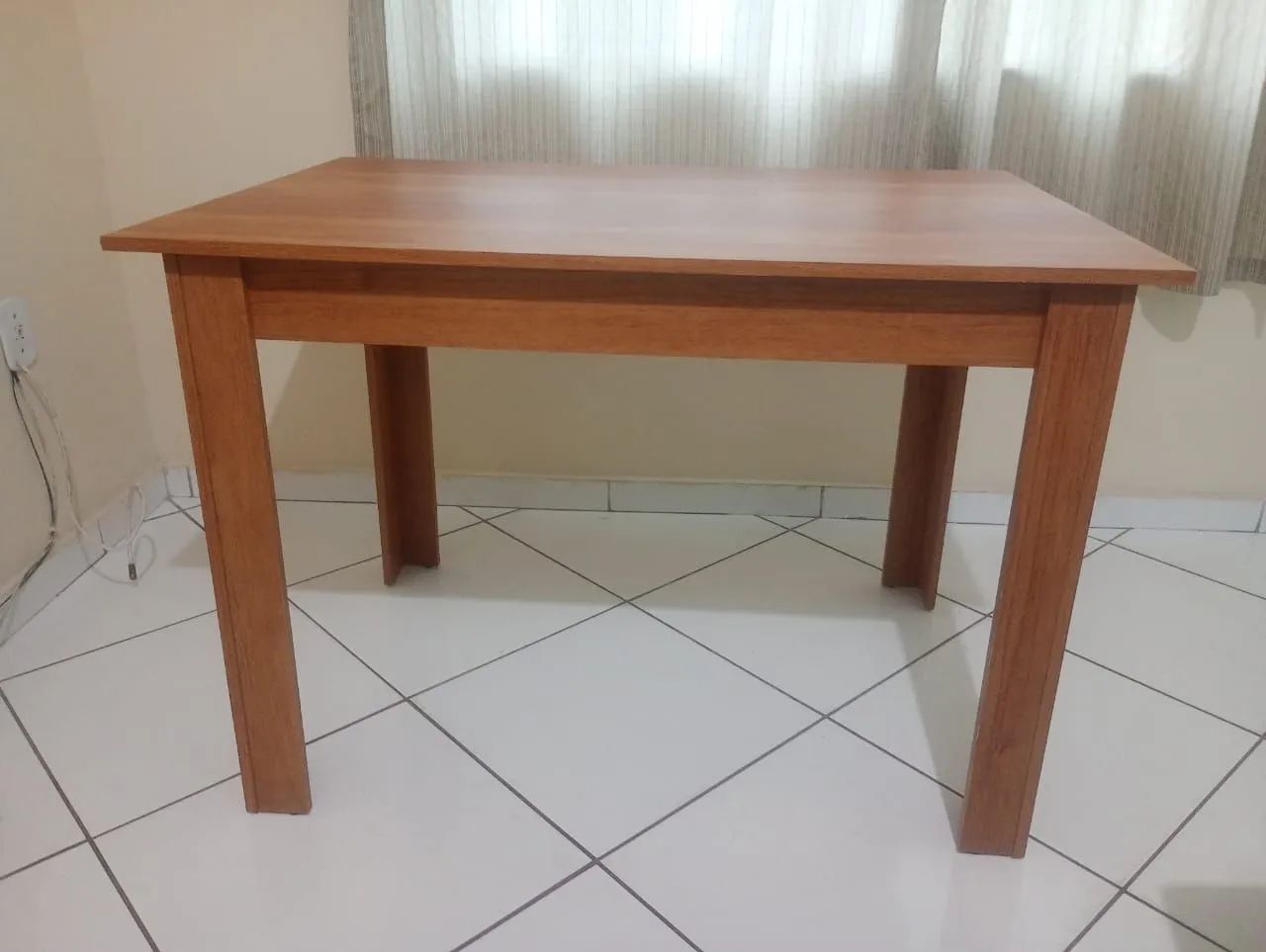 Mesa mdf com 4 cadeiras, 1,20mt - Foto 3