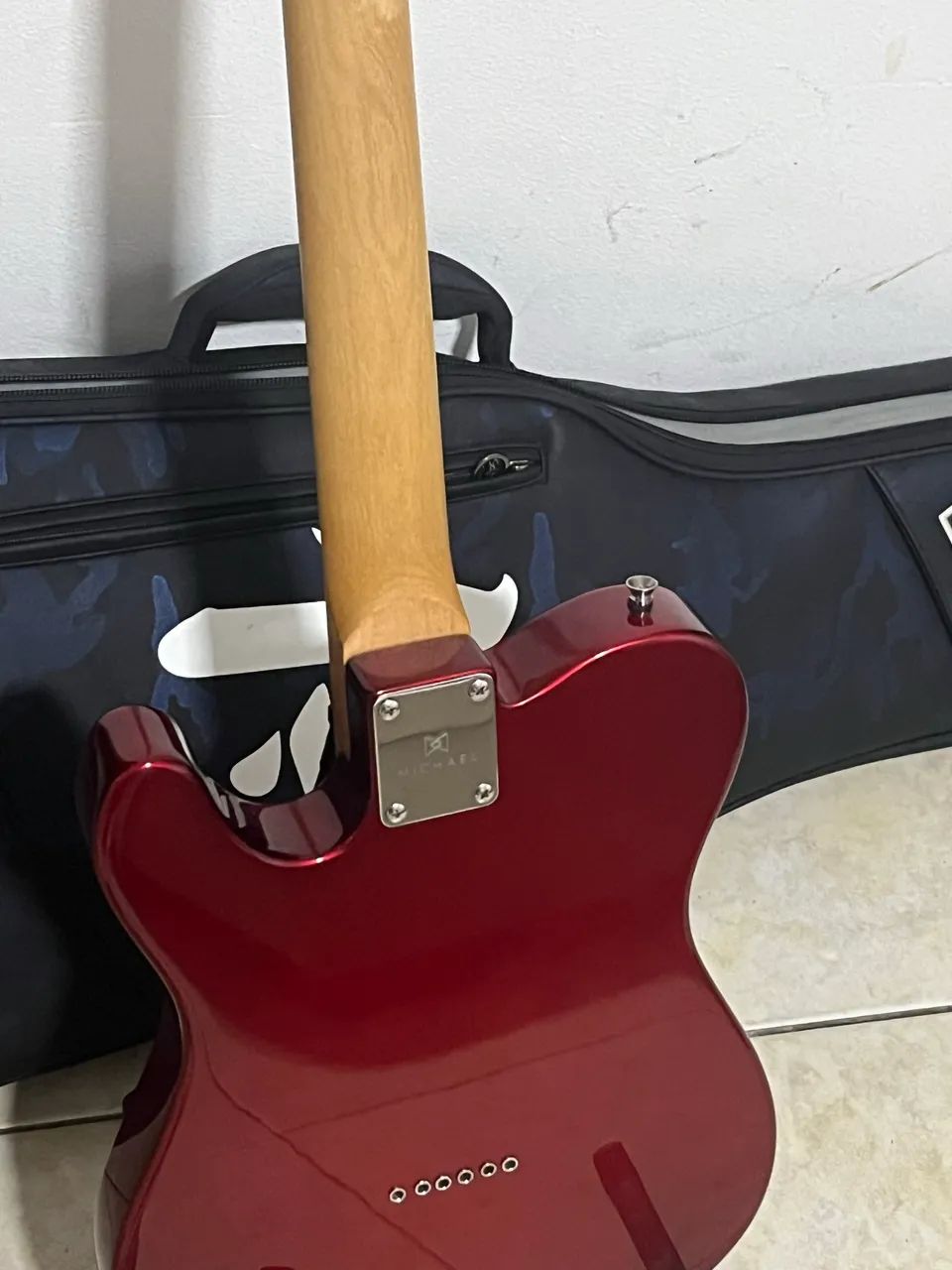 Guitarra Telecaster Michael CandyRed - Foto 5