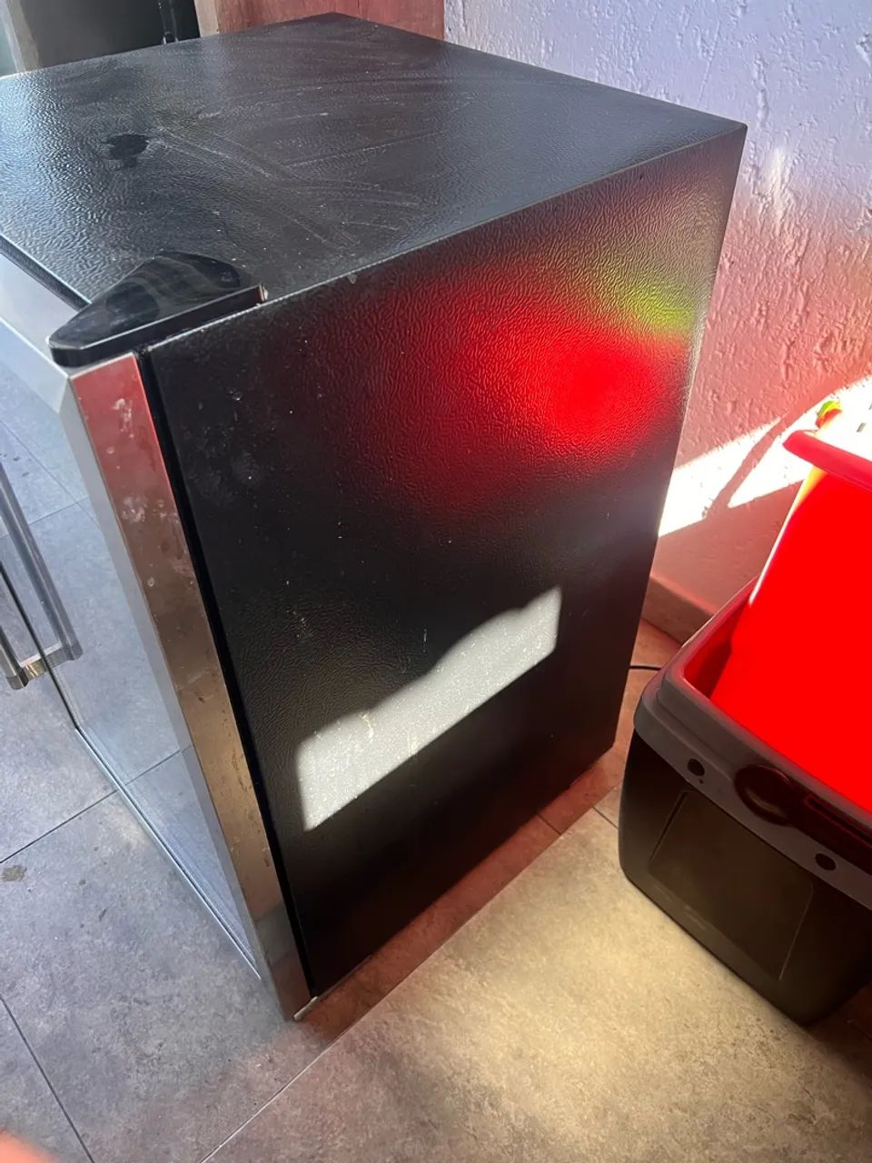 Frigobar HQ com led e porta de vidro  - Foto 4