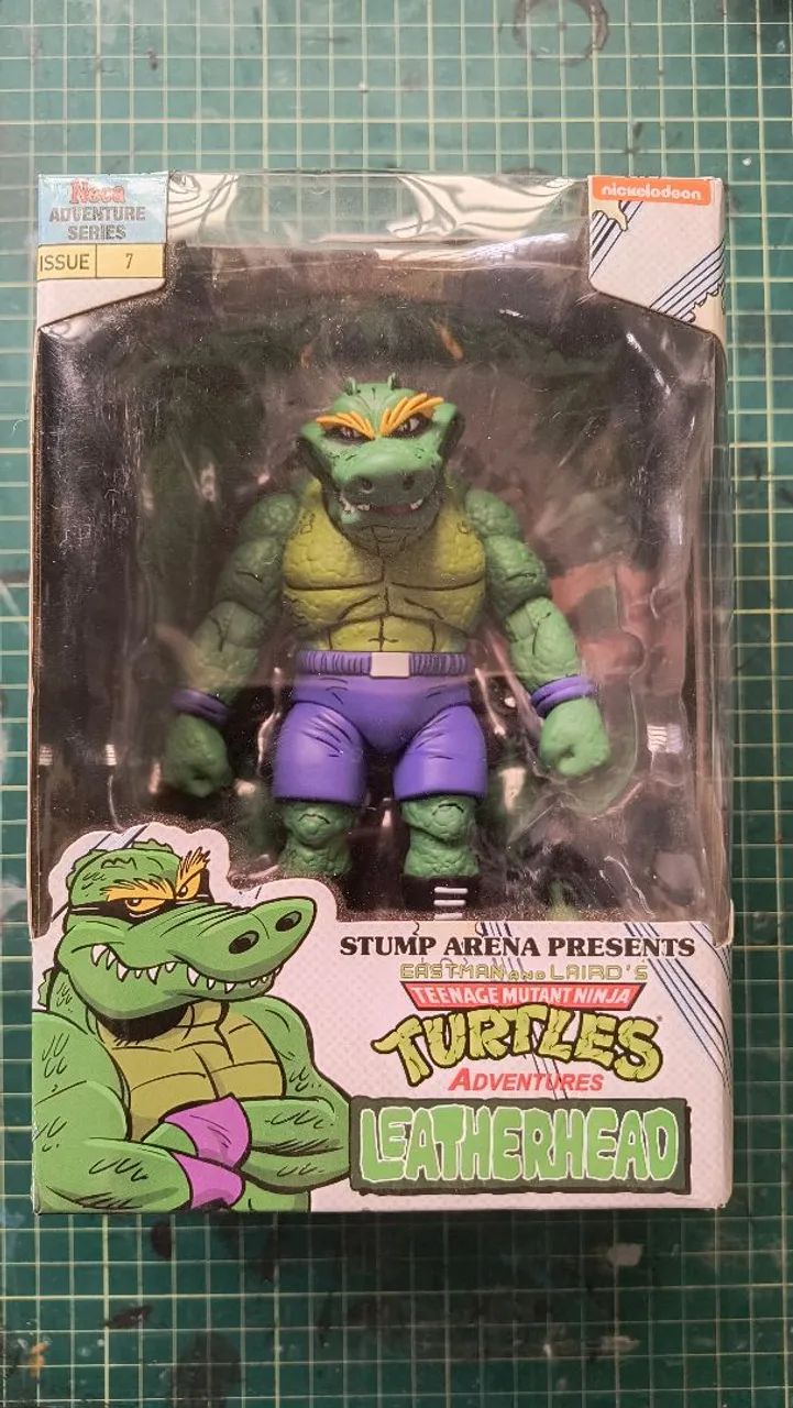 【LA正規品】 タートルズフィギュア “STUMP WRESTLING” Leatherhead Stump Wrestling Tartarugas ninja Neca - Hobbies e
