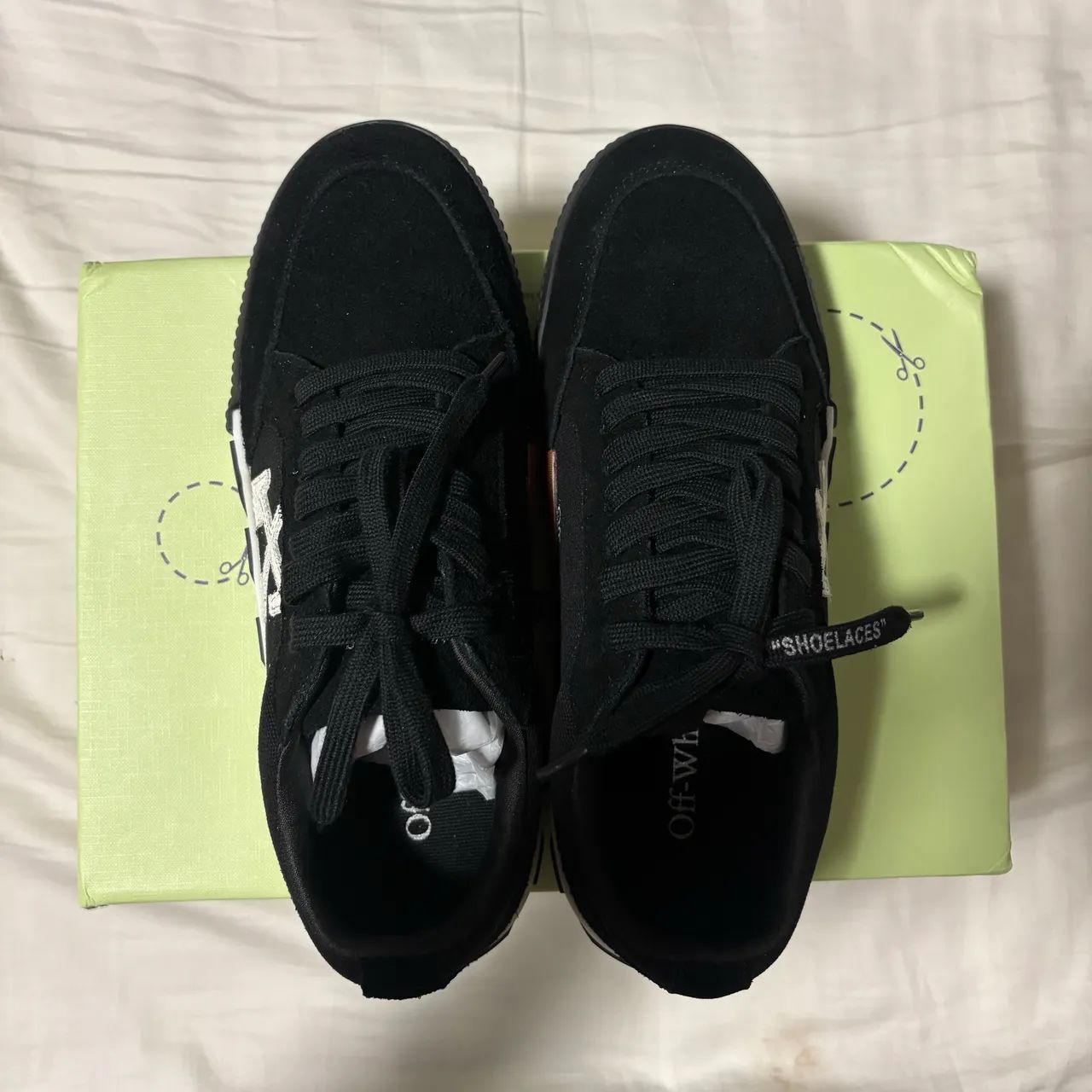Tênis Off-White Vulcanized Low + Caixa - Foto 4