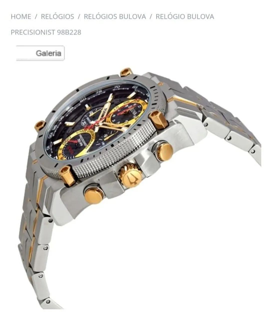 RELÓGIO BULOVA PRESIOSINIST 