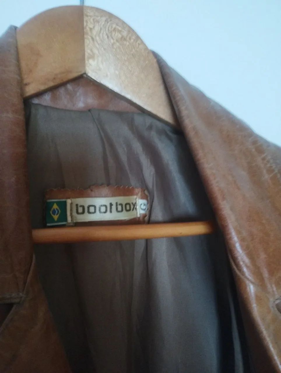 Sobretudo de couro legítimo  - Foto 2
