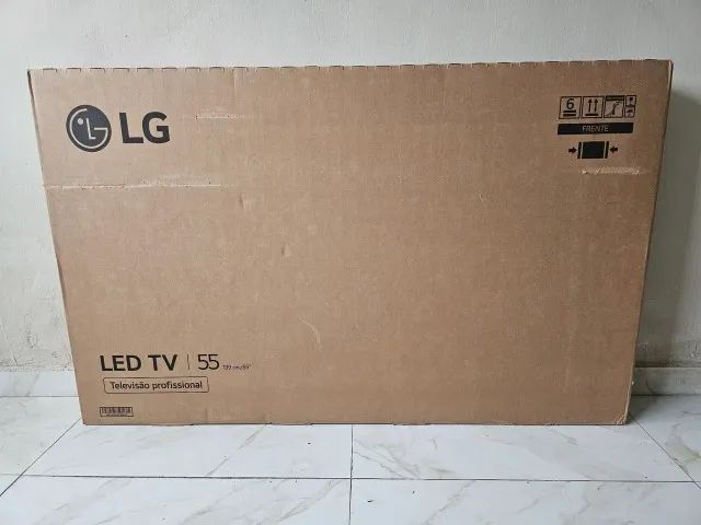 Smart TV LG 55 Polegadas 4K - Nova - NF - Garantia