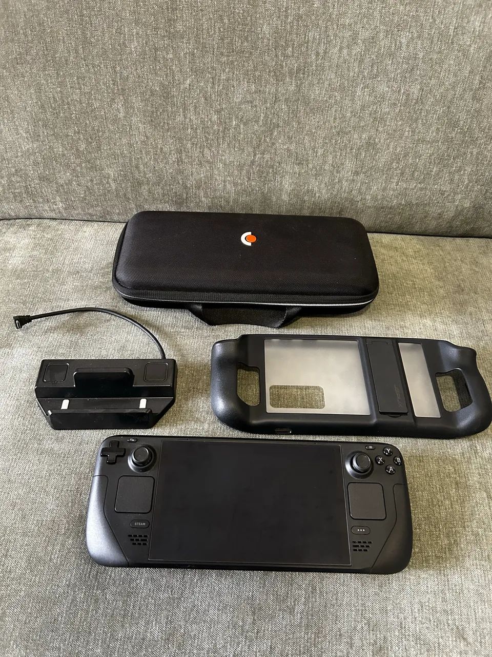 Steam Deck OLED 512GB + Dock + Capa e Bag - Foto 2