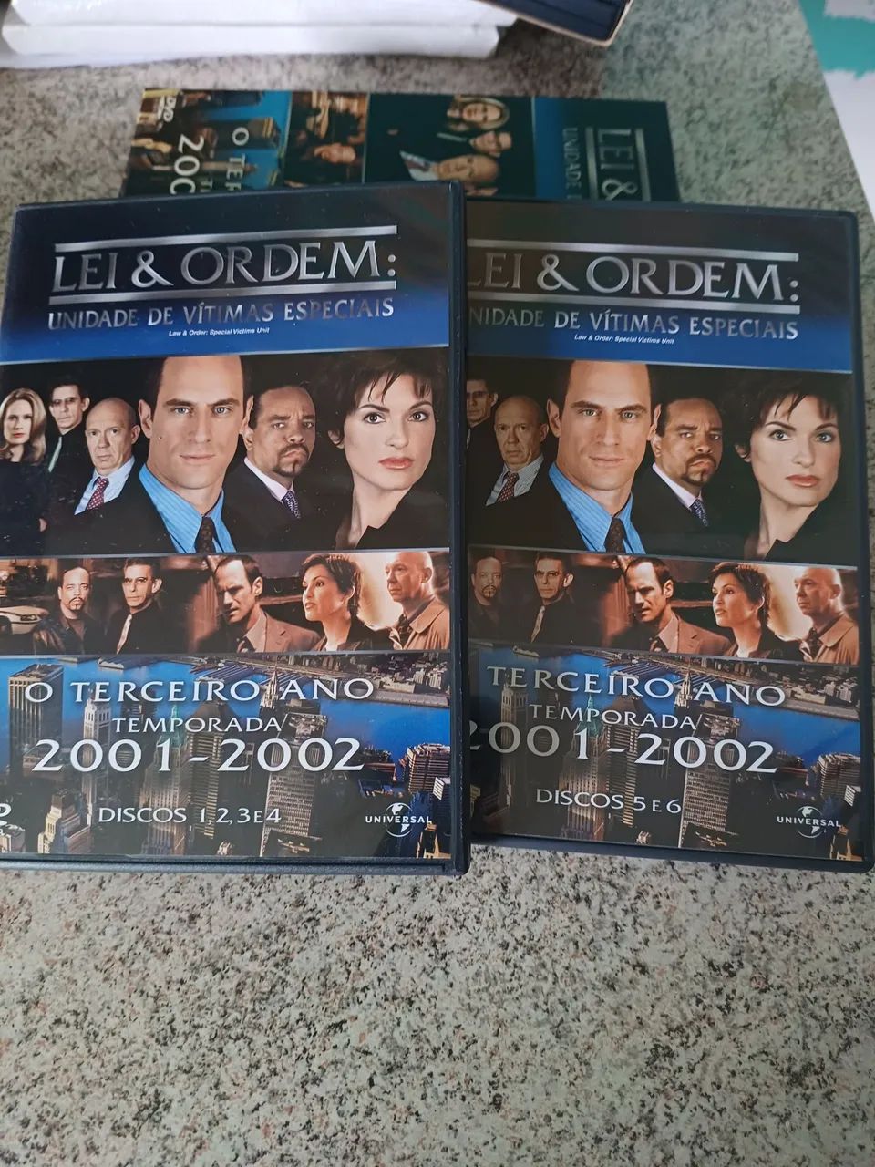 Box DVD original terceiro ano 