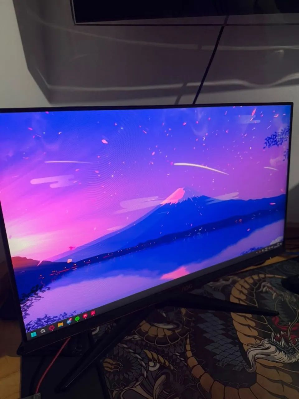 monitor aoc 165hz 1ms usado