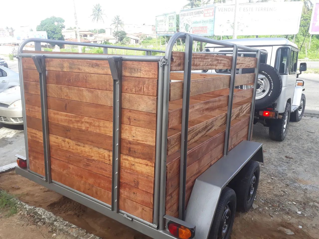 Reboque para cavalos 