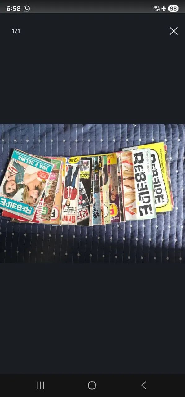 RBD revistas e pôsteres 