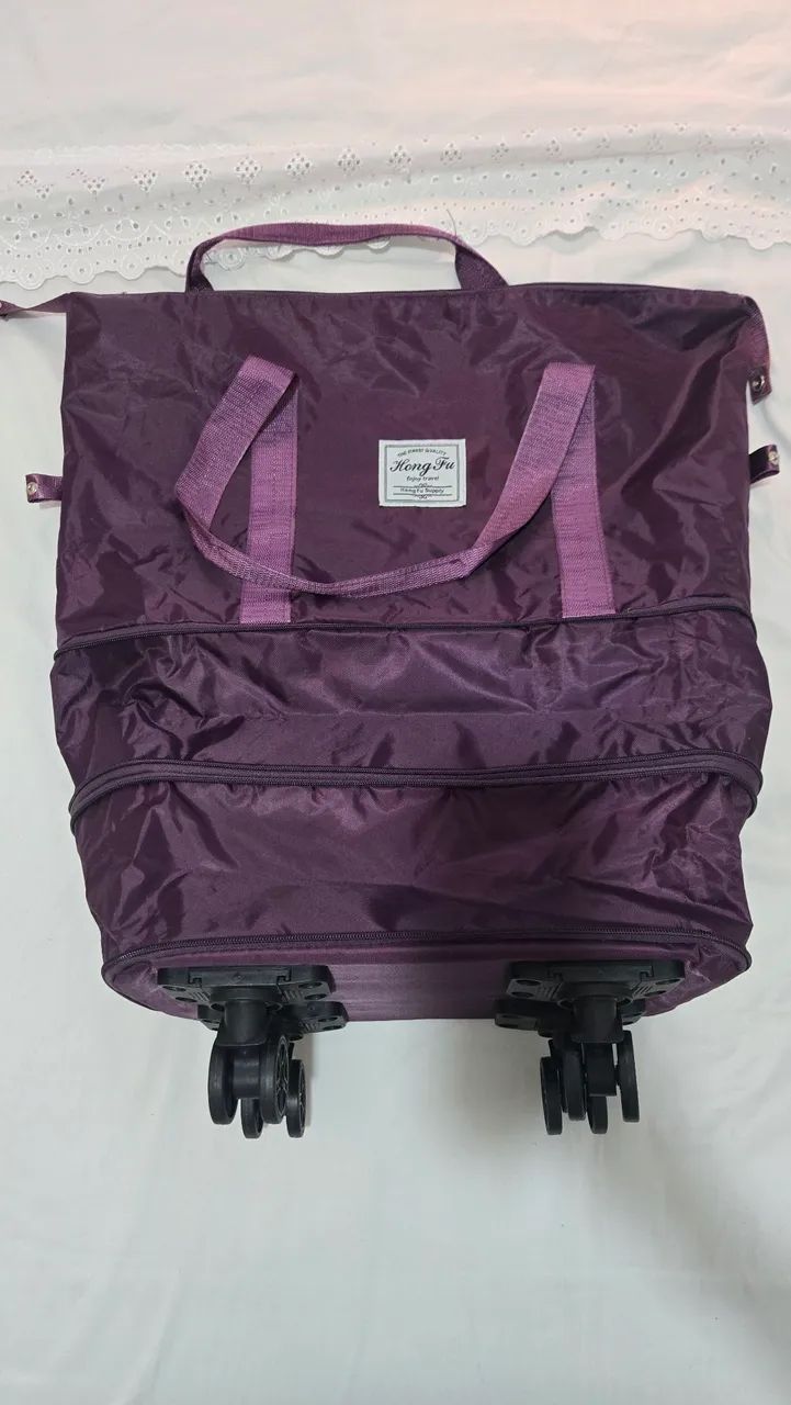 Bolsa Mala extensivel - Ombro e rodinha 