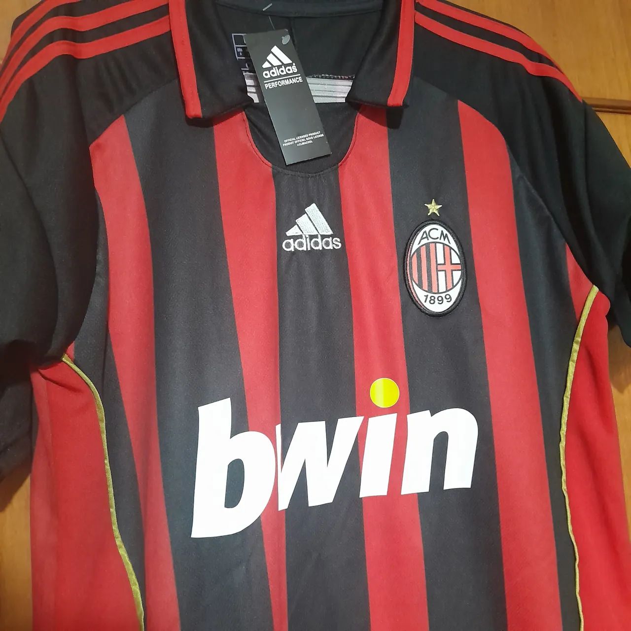 Camisa retrô Milan G - Foto 3