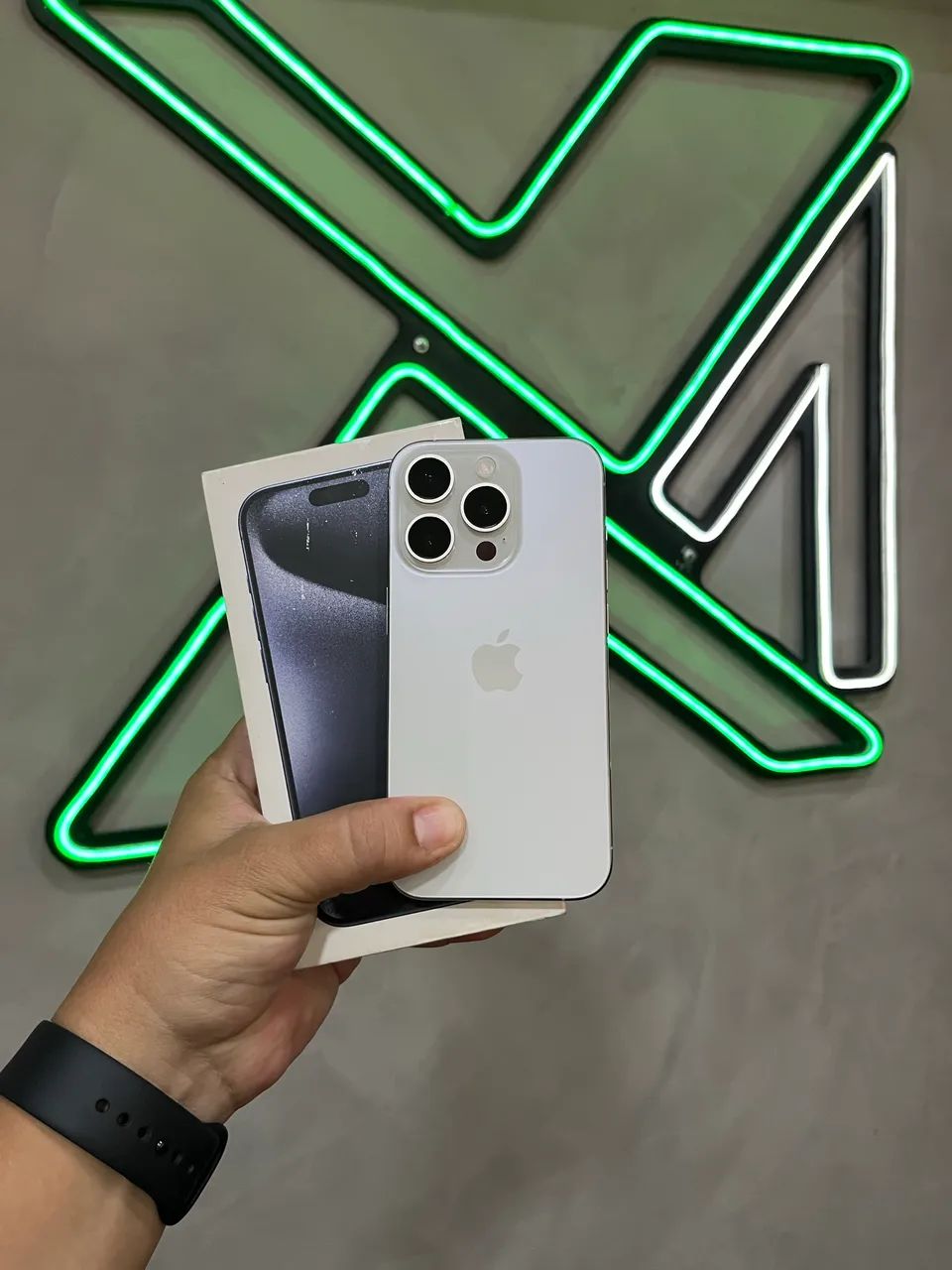 iPhone 15 Pro / PRATA 128GB VEM PRA X1 ! 
