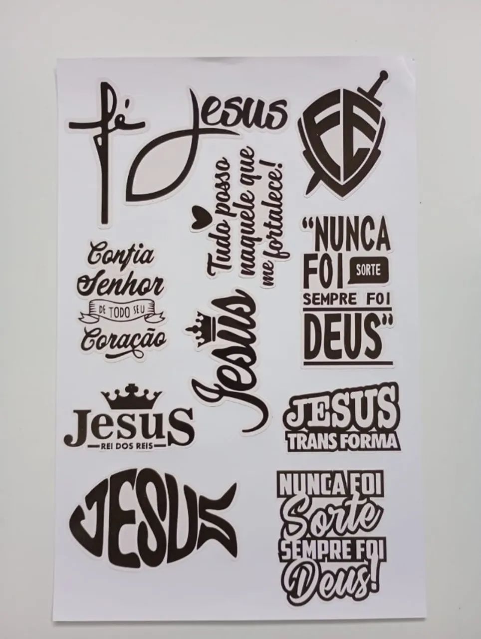 Cartelas adesivas - Foto 2