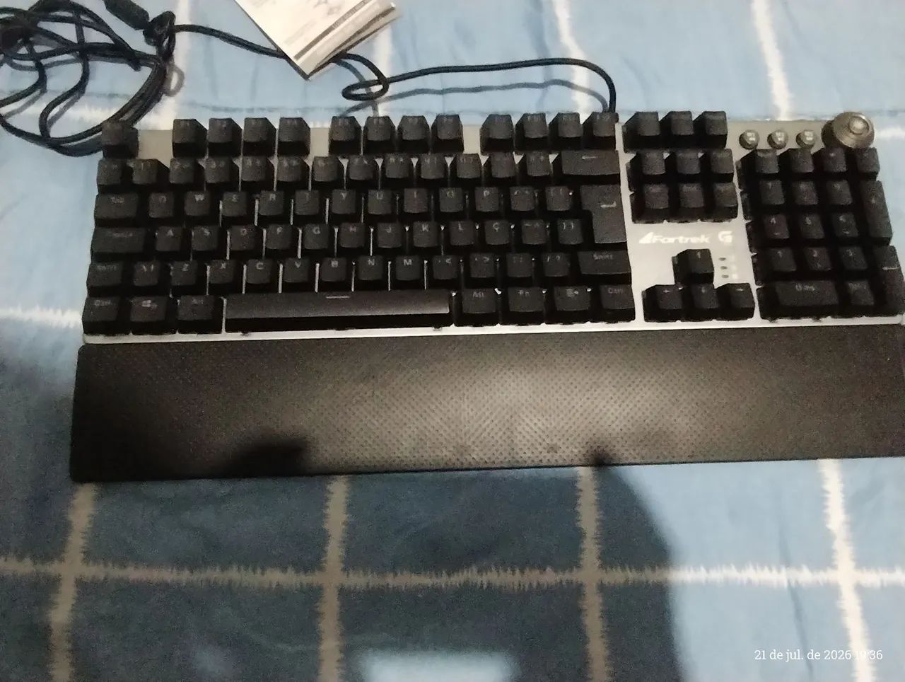 Teclado mecanico fortrek k7 plus - Foto 3