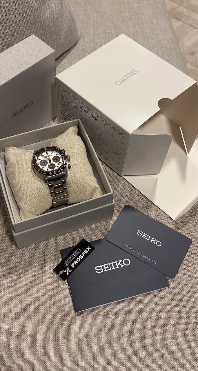 Seiko Speedtimer crono solar Panda SCC961 - Foto 4