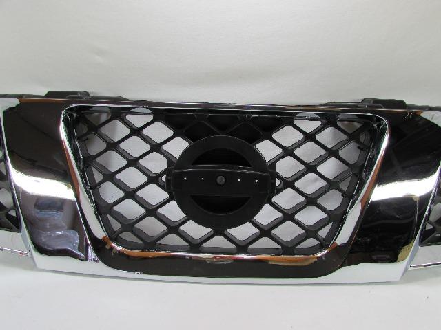 Grade Radiador Frontier Preta Cromada 2008 2009 2010 2011 - Foto 4