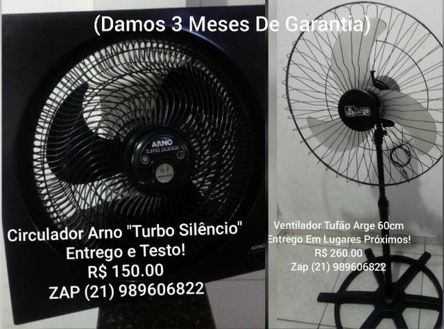Ventiladores Arno/Arge (Com Garantia)Entrego e Testo