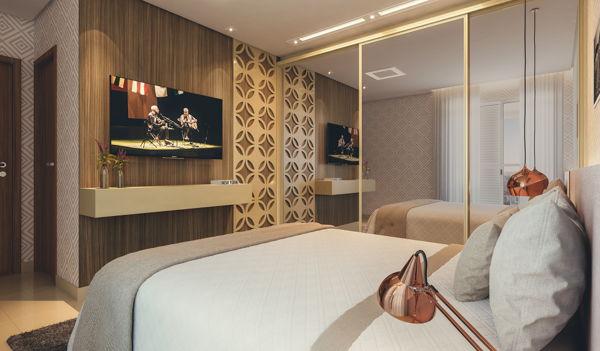 Apartamento com 2 quartos no Varandas do Parque - Bairro Jardim Atlântico em Goiânia - Foto 6