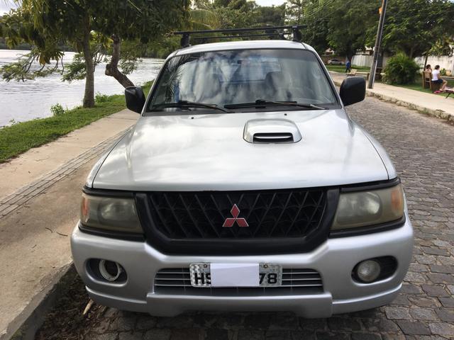 Oportunidade! Vendo ou troco Pajero ano 2002 turbo diesel 2.8 completa - Foto 3