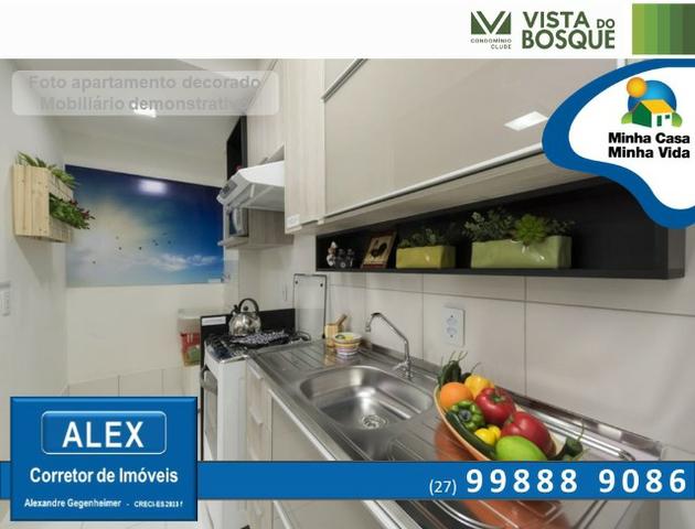 ALX - 49 - APÊ com 2 Qts - Entrada Parcelada em 72 meses e ITBI + Registro G.R.Á.T.I.S - Foto 3