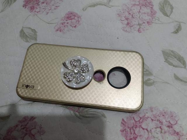 Capa e pop socket Moto G7 play